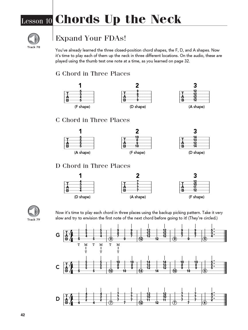 Play Banjo Today! Level One - sample page 6