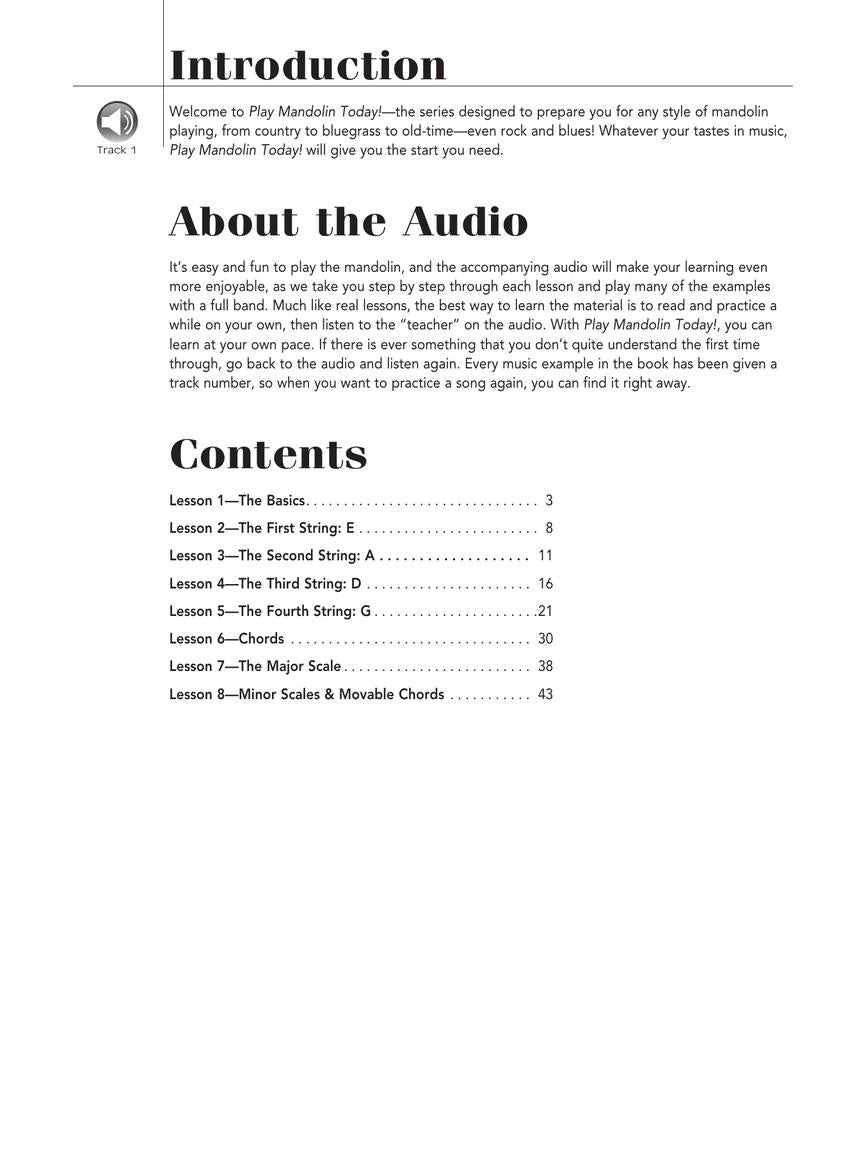 Play Mandolin Today! – Level 1 - sample page 2