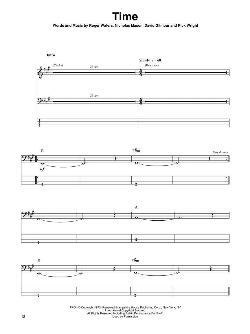 Pink Floyd – Dark Side of the Moon - sample page 5