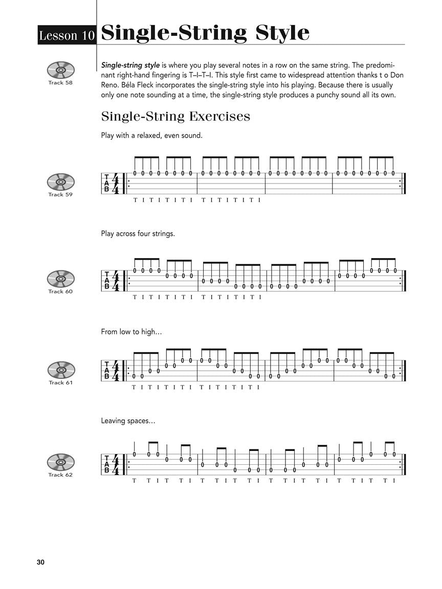 Play Banjo Today! - sample page 5