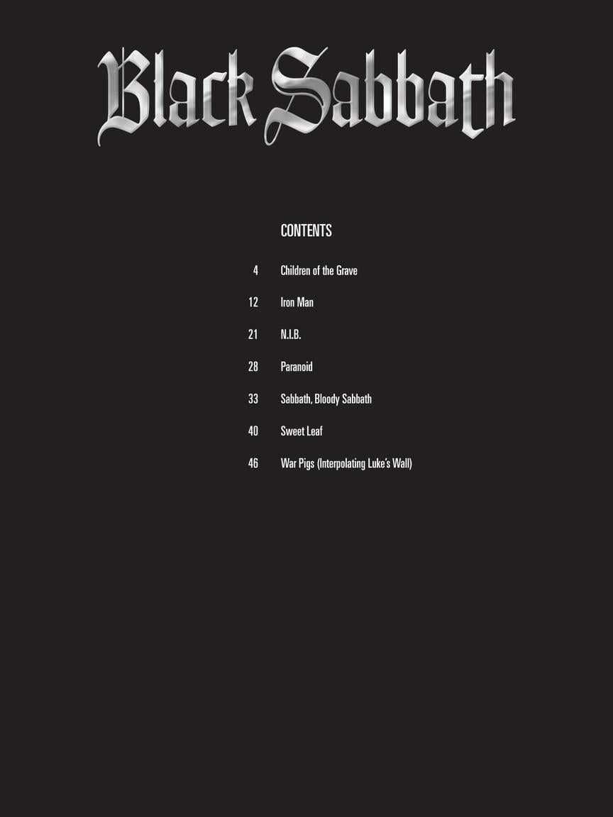 Black Sabbath - sample page 2