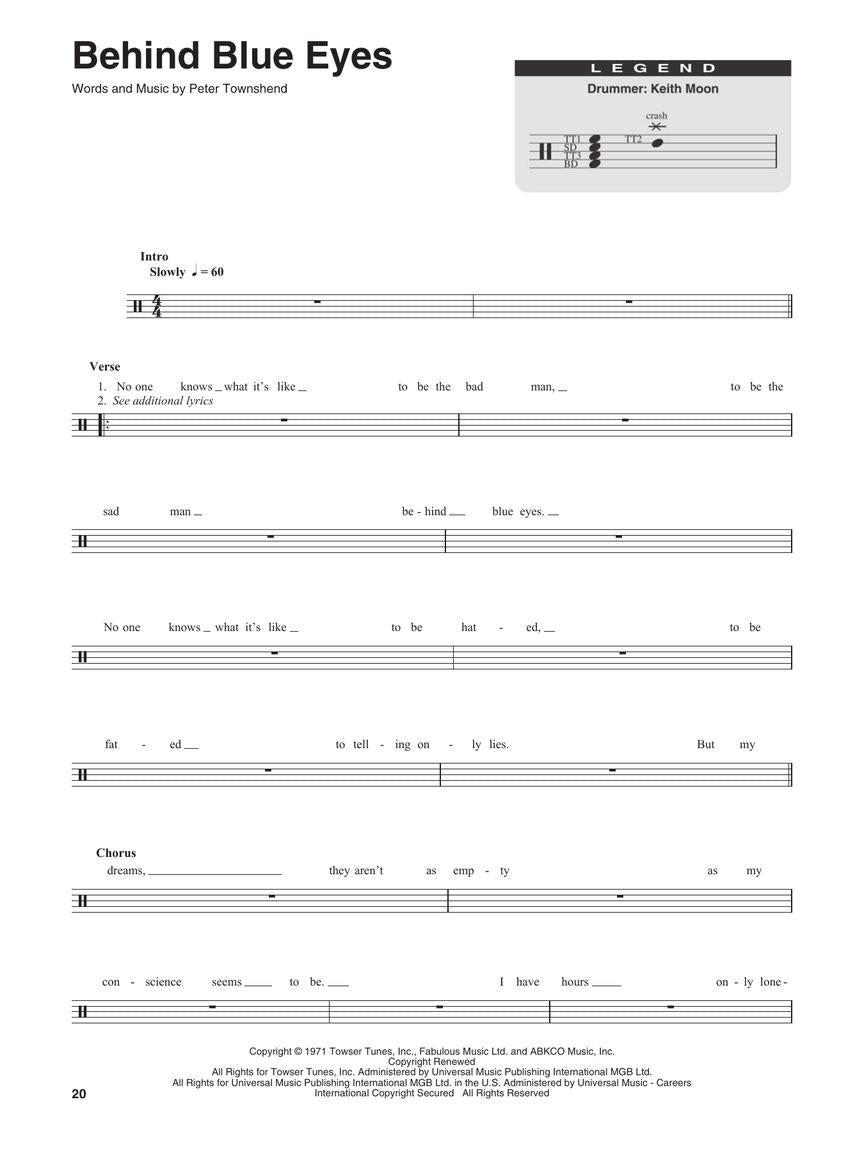 The Who - sample page 4