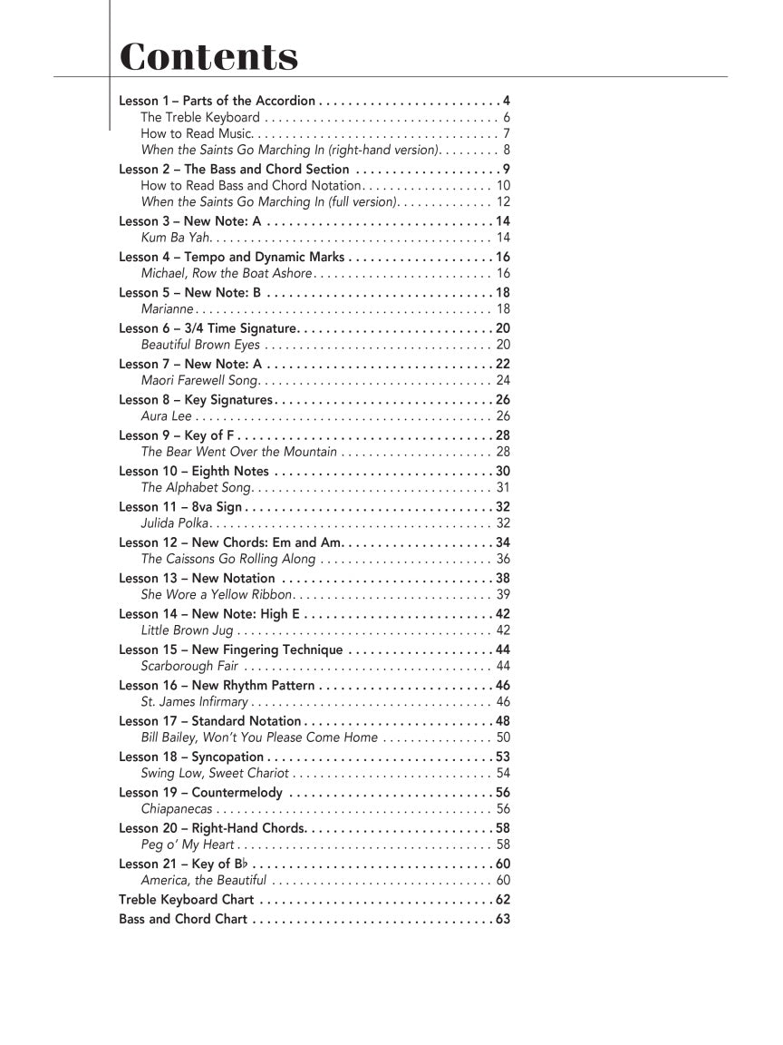 Play Accordion Today! - sample page 2