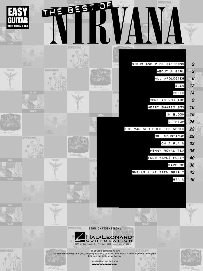 The Best of Nirvana - sample page 2