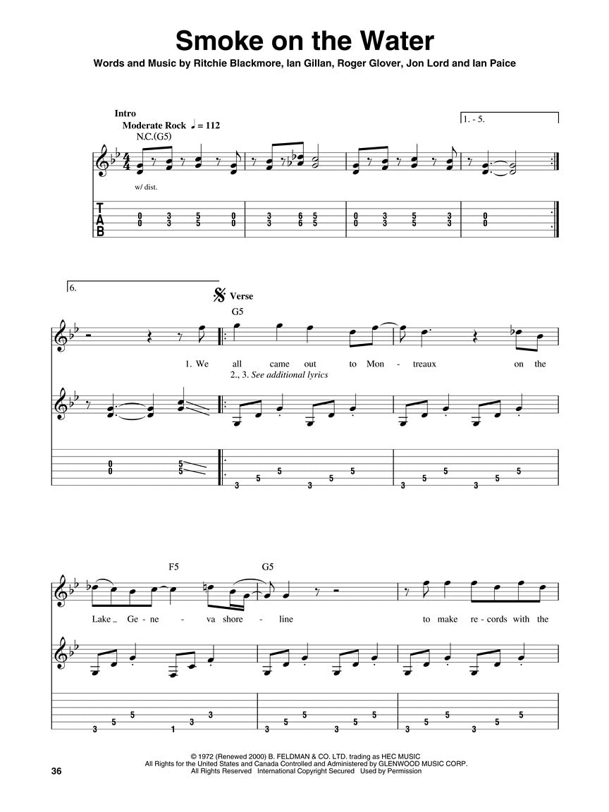 Rock Classics - sample page 4