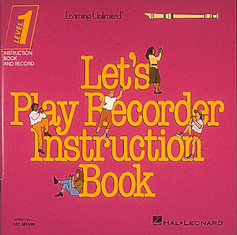 Product Cover for Let's Play Recorder Instruction Book