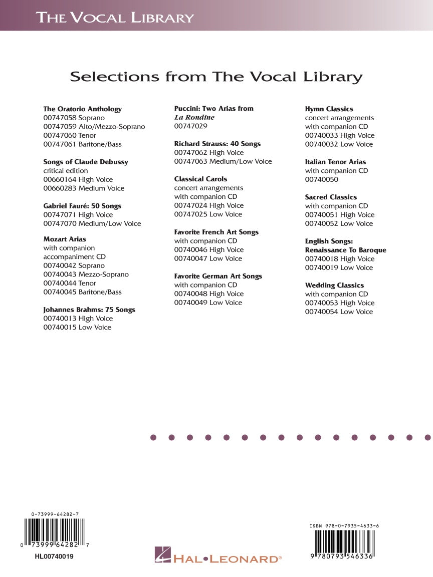 English Songs: Renaissance to Baroque - sample page 6