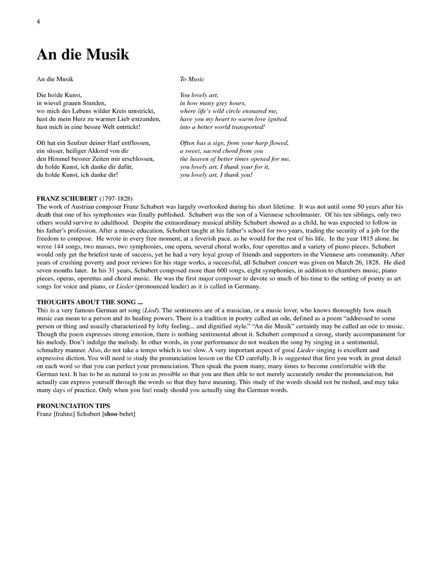 Classical Contest Solos - Mezzo-Soprano - sample page 4