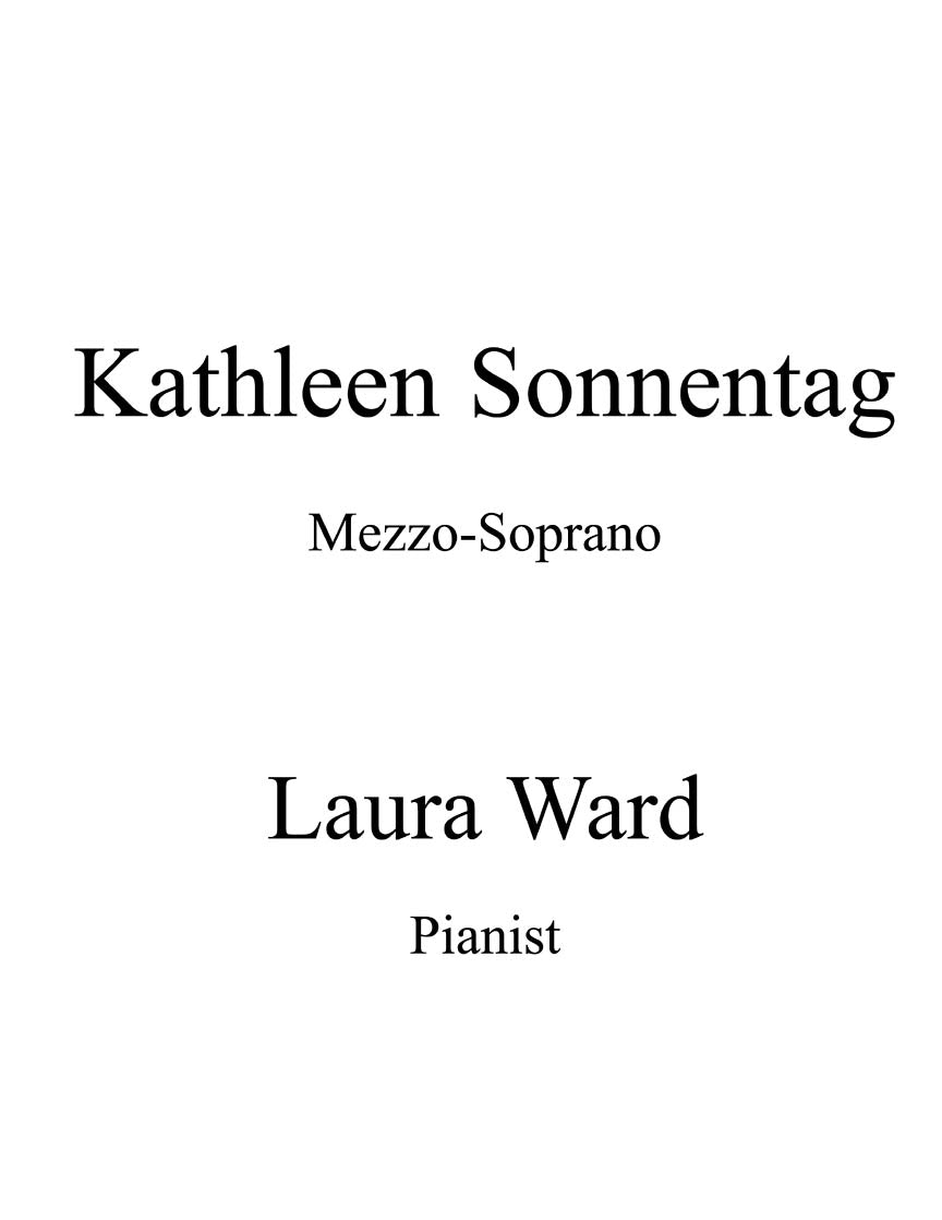 Classical Contest Solos - Mezzo-Soprano - sample page 5
