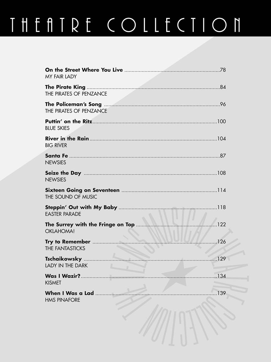 The Teen's Musical Theatre Collection - sample page 3