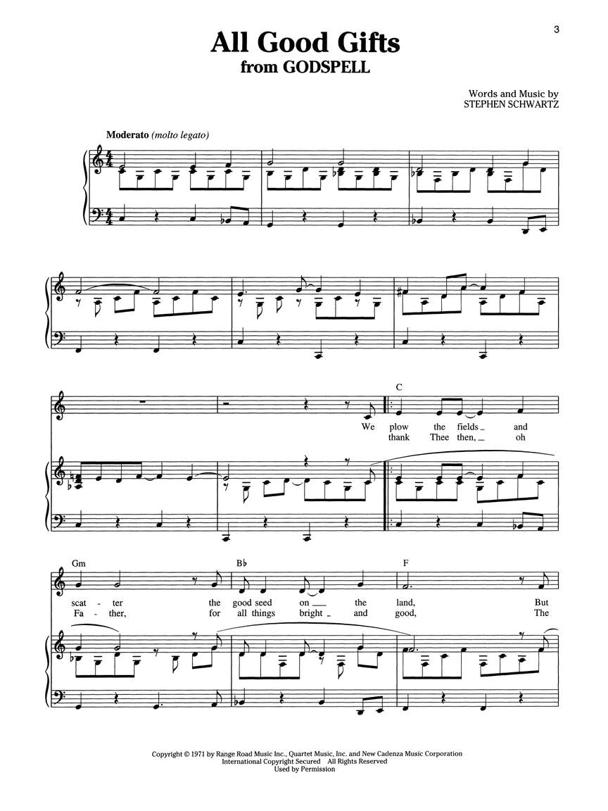 Musical Theatre Anthology for Teens - sample page 3