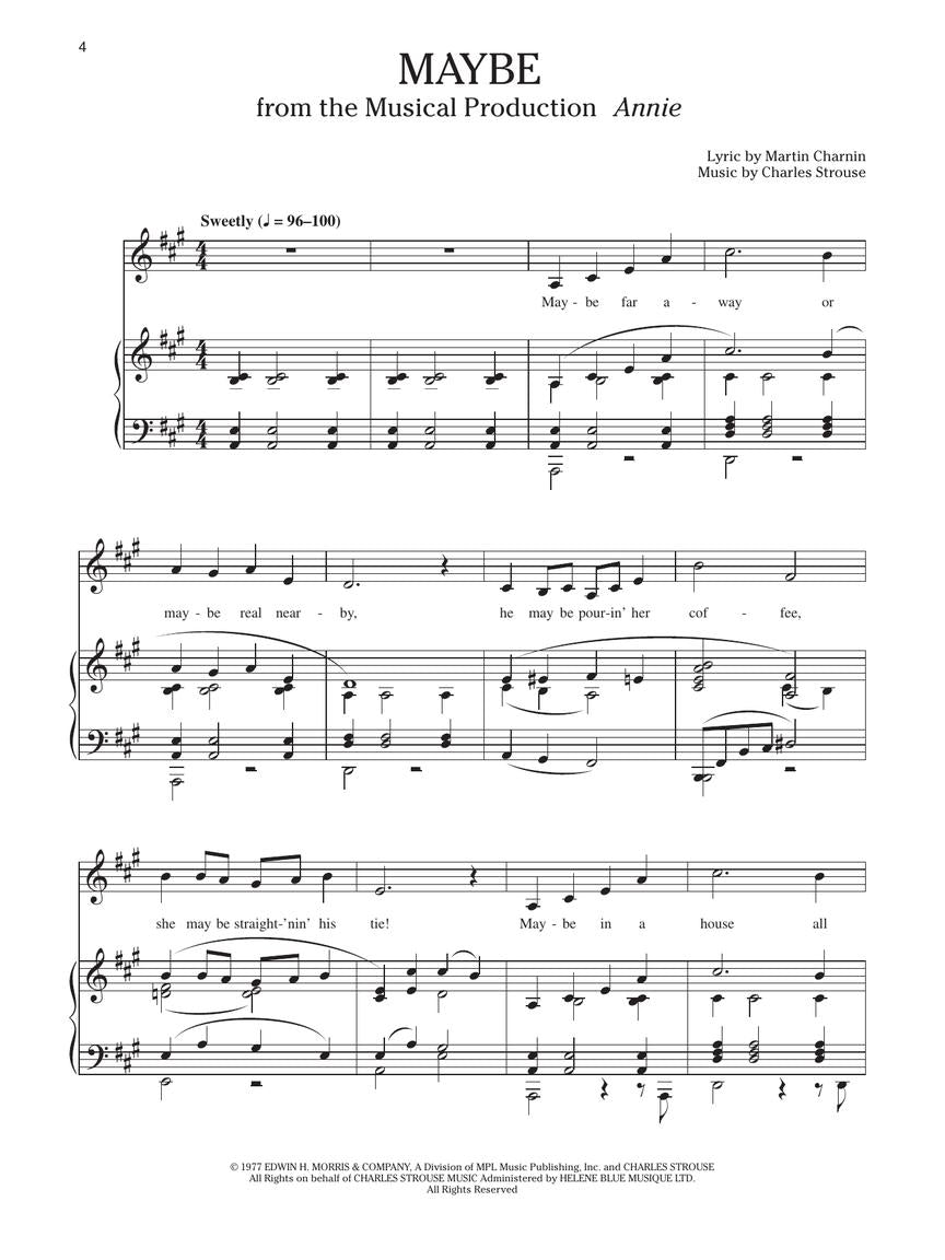 The Broadway Junior Songbook - sample page 3