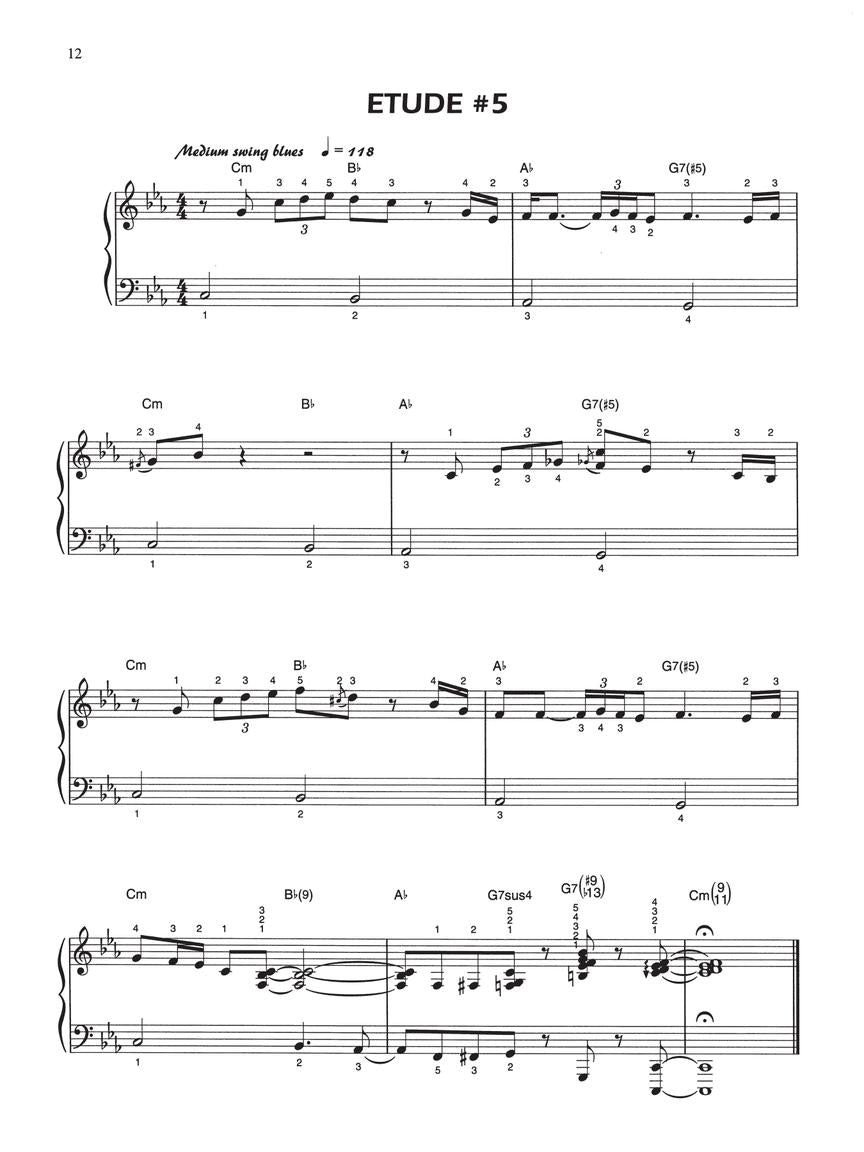 The Contemporary Keyboardist – Stylistic Etudes - sample page 6