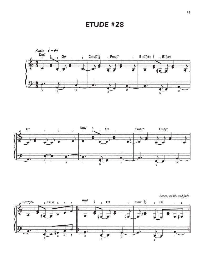 The Contemporary Keyboardist – Stylistic Etudes - sample page 7