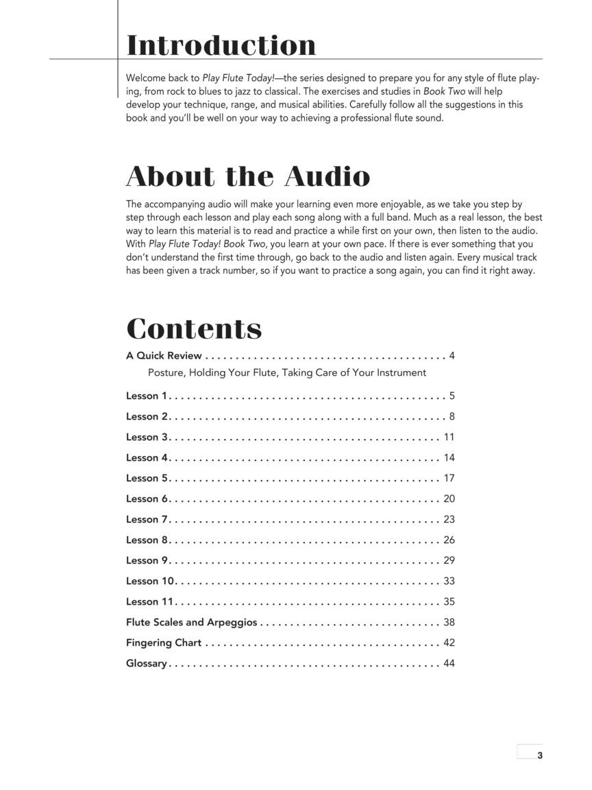 Play Flute Today! - sample page 2