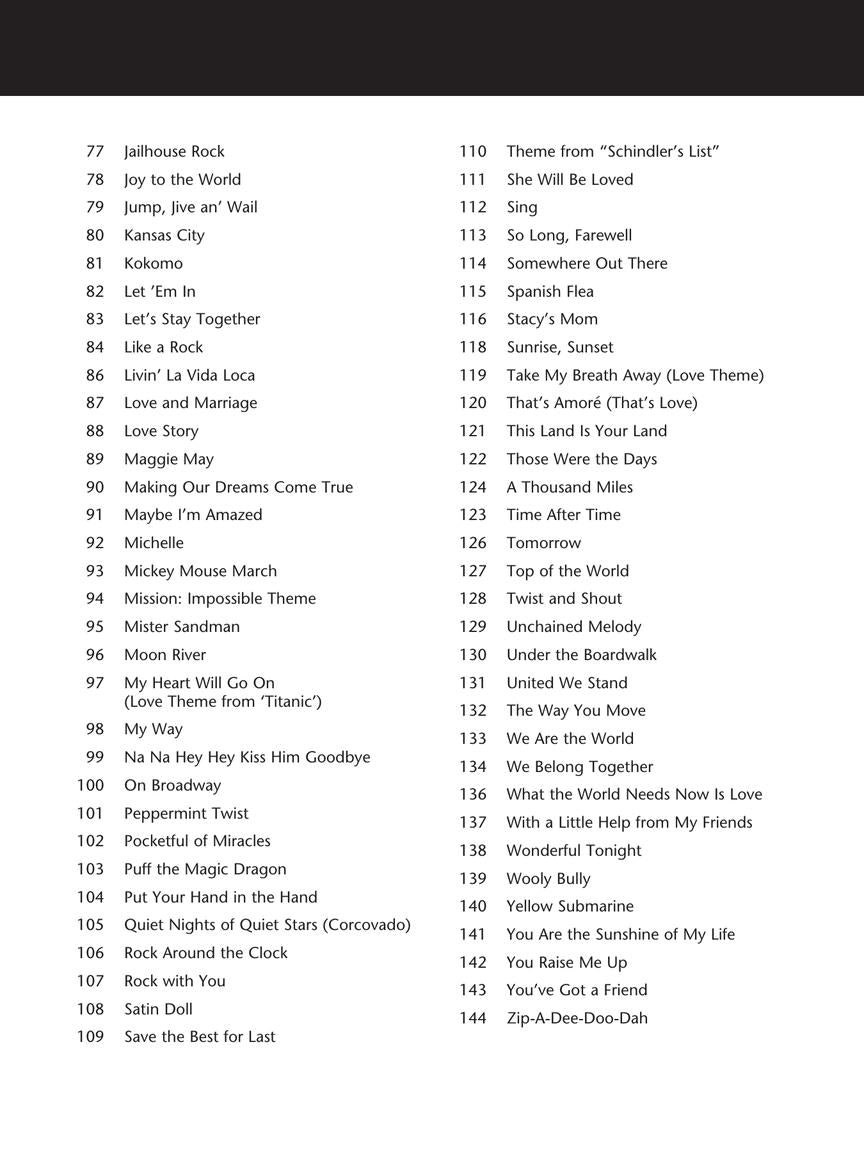 Big Book of Viola Songs - sample page 3