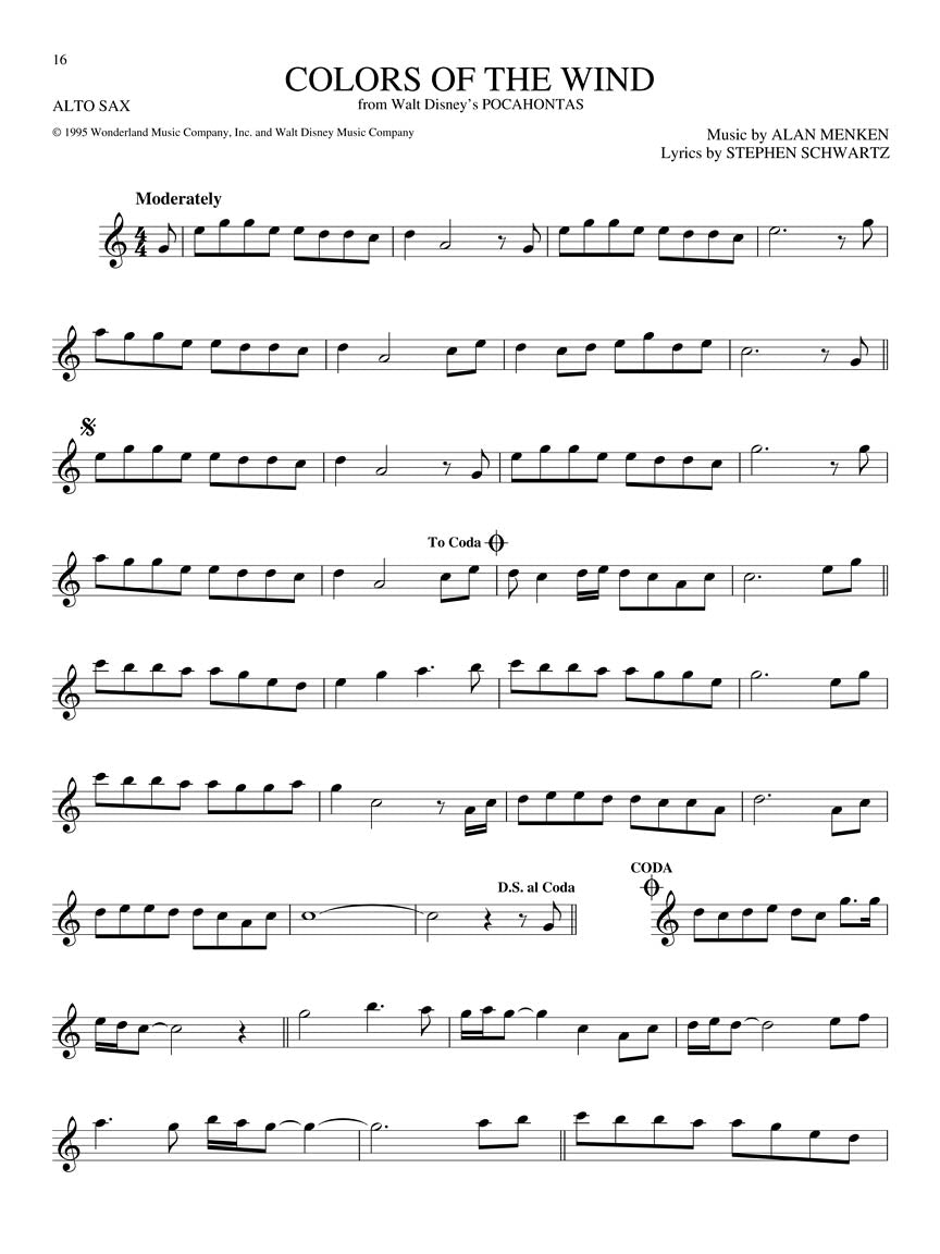 The Big Book of Disney Songs - sample page 2
