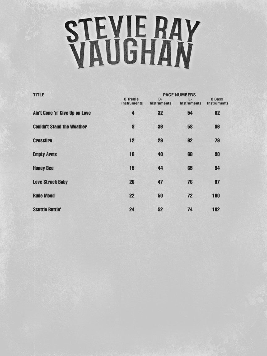Stevie Ray Vaughan - sample page 2