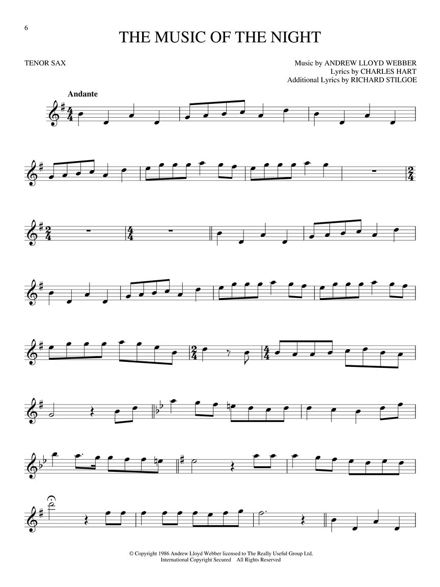 The Phantom of the Opera - sample page 2