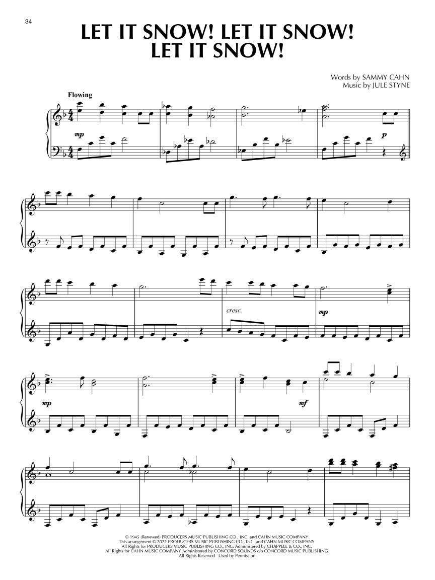 Relaxing Christmas Piano Solos - sample page 5