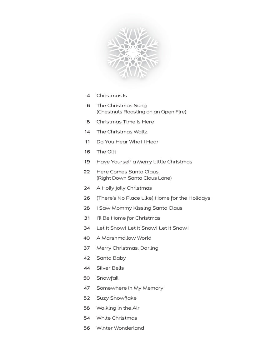 Relaxing Christmas Piano Solos - sample page 2