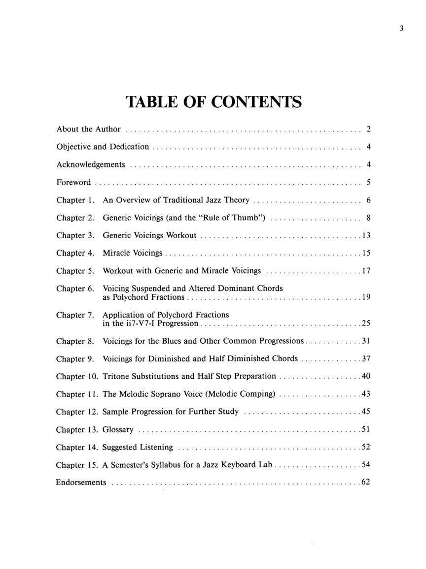 Voicings for Jazz Keyboard - sample page 2