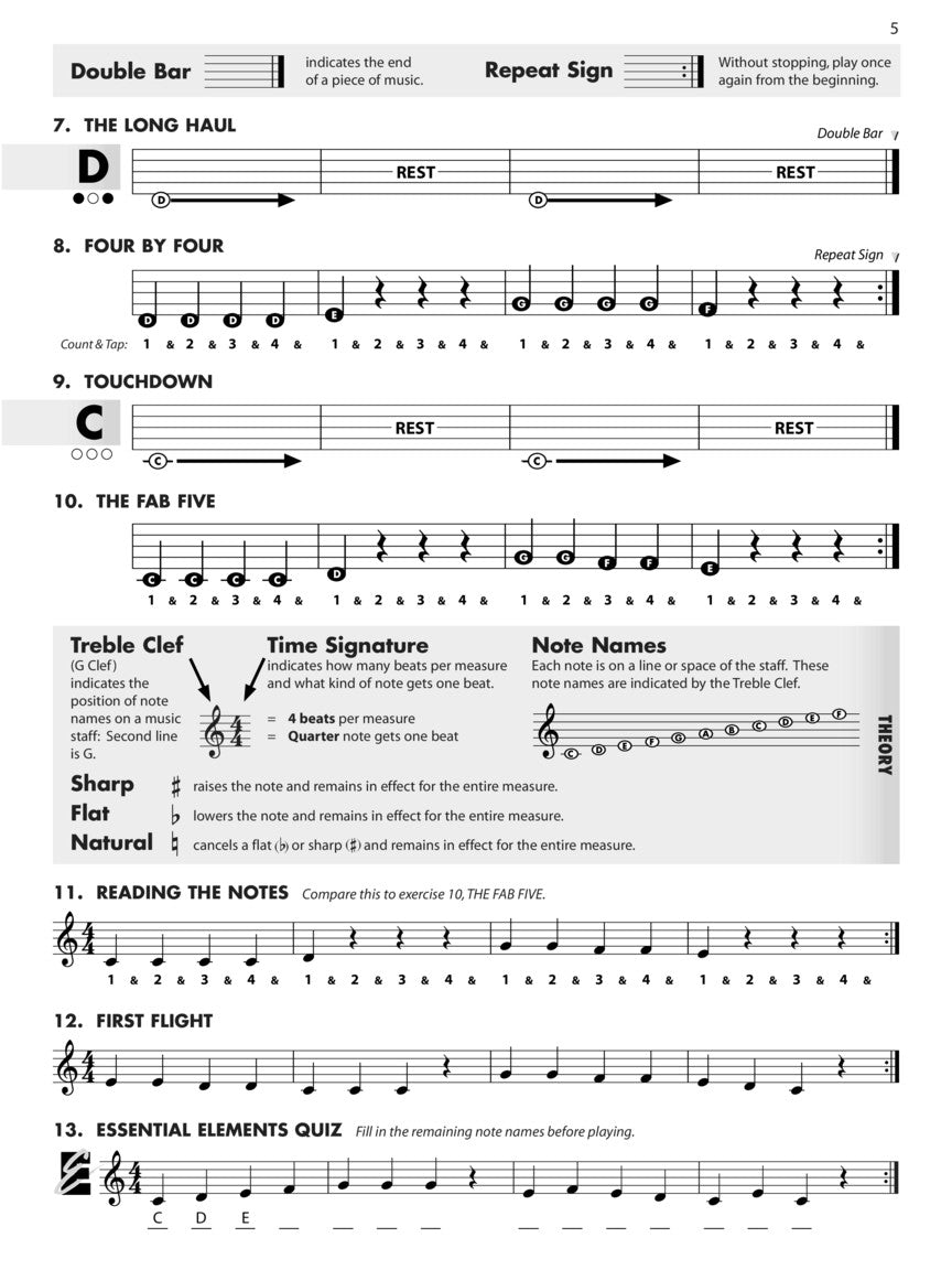 Essential Elements for Band – Bb Trumpet Book 1 with EEi - sample page 2
