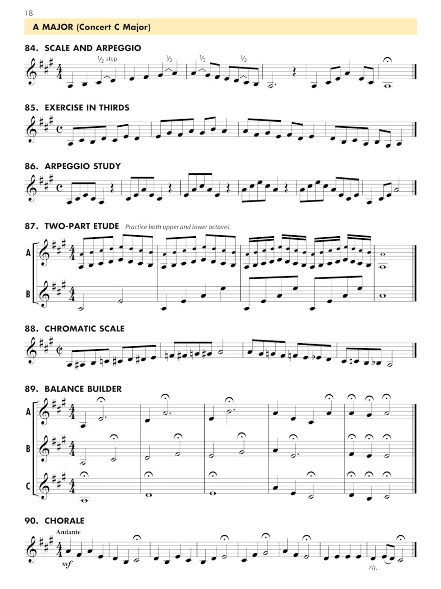 Essential Technique for Band with EEi - Intermediate to Advanced Studies - sample page 3