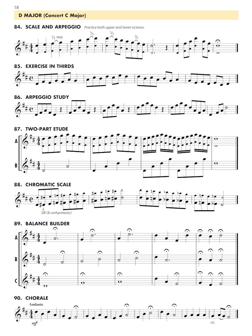 Essential Technique for Band with EEi - Intermediate to Advanced Studies - sample page 3