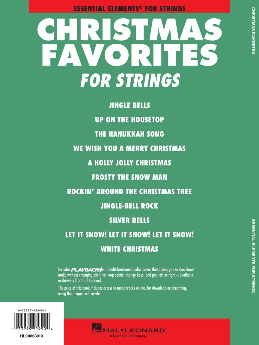 Essential Elements Christmas Favorites for Strings - sample page 5