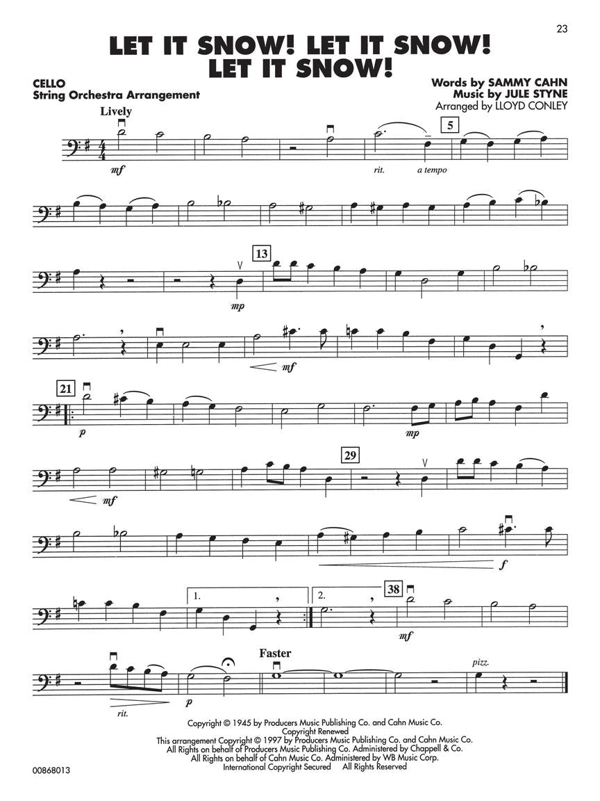Essential Elements Christmas Favorites for Strings - sample page 5