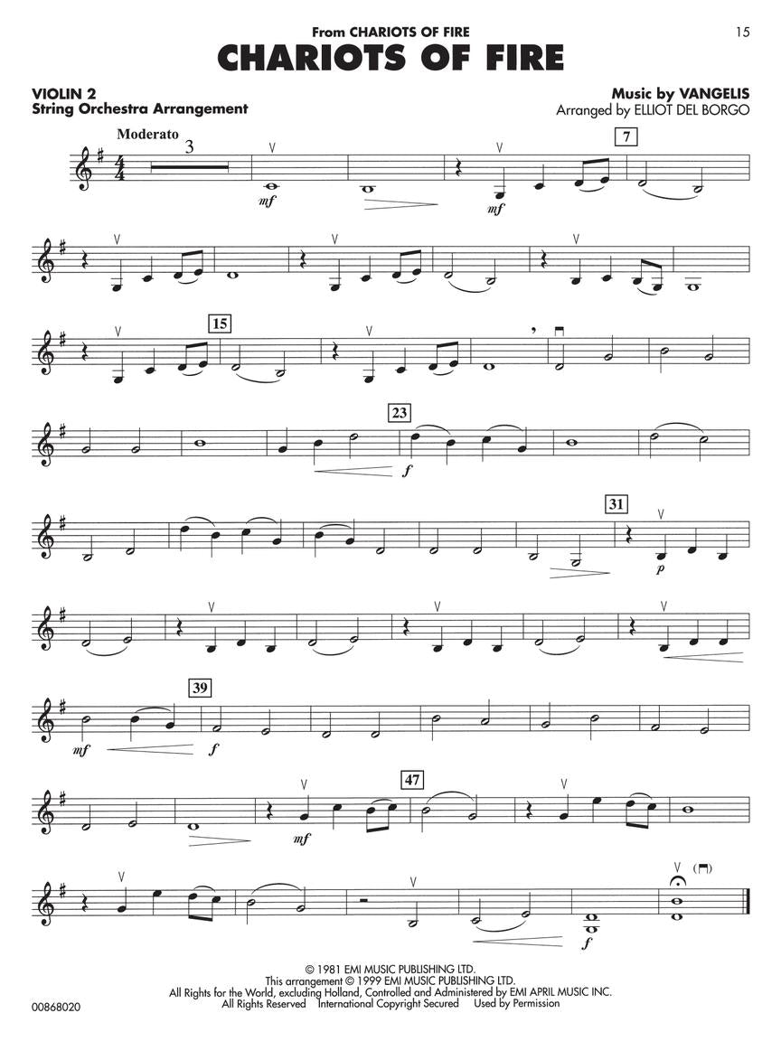 Essential Elements Movie Favorites for Strings - sample page 5