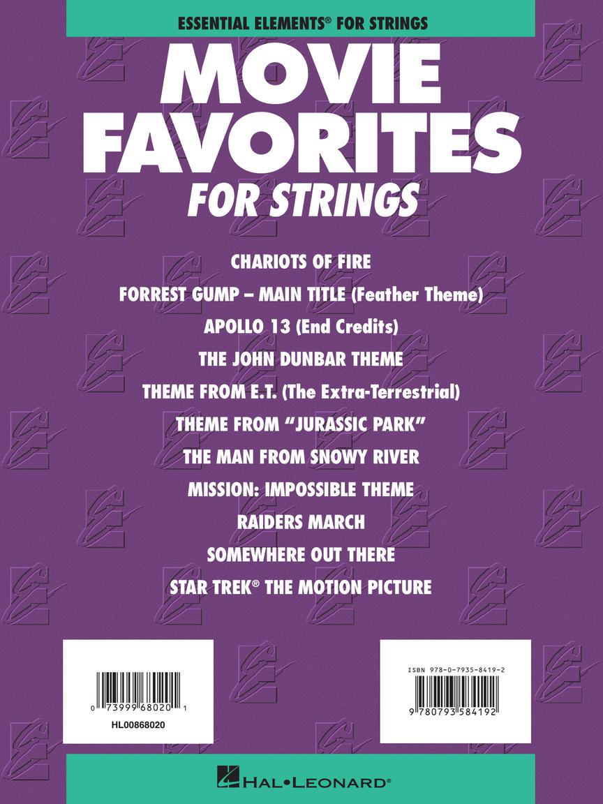 Essential Elements Movie Favorites for Strings - sample page 6