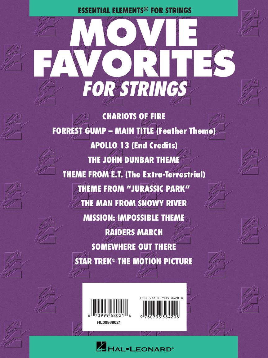 Essential Elements Movie Favorites for Strings - sample page 5