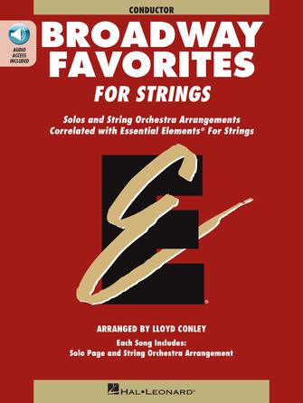 Product Cover for Essential Elements Broadway Favorites for Strings