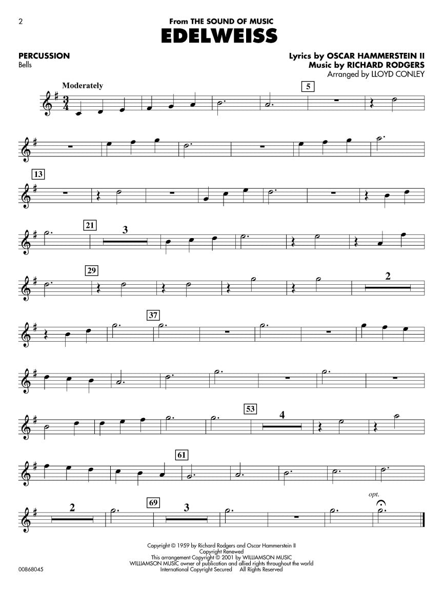 Essential Elements Broadway Favorites for Strings – Percussion Accompaniment - sample page 3