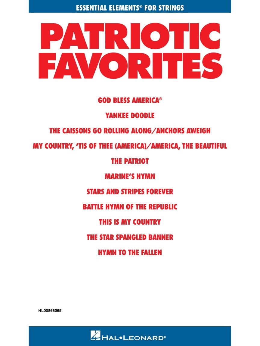 Patriotic Favorites for Strings - sample page 7
