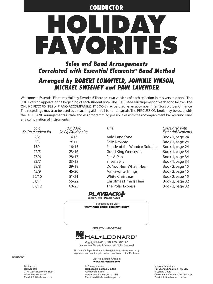 Essential Elements Holiday Favorites - sample page 2