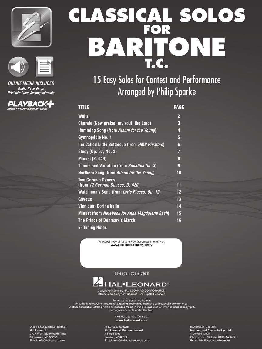 Classical Solos for Baritone T.C. - sample page 2