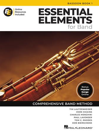 Product Cover for Essential Elements for Band – Bassoon Book 1 with Online Resources