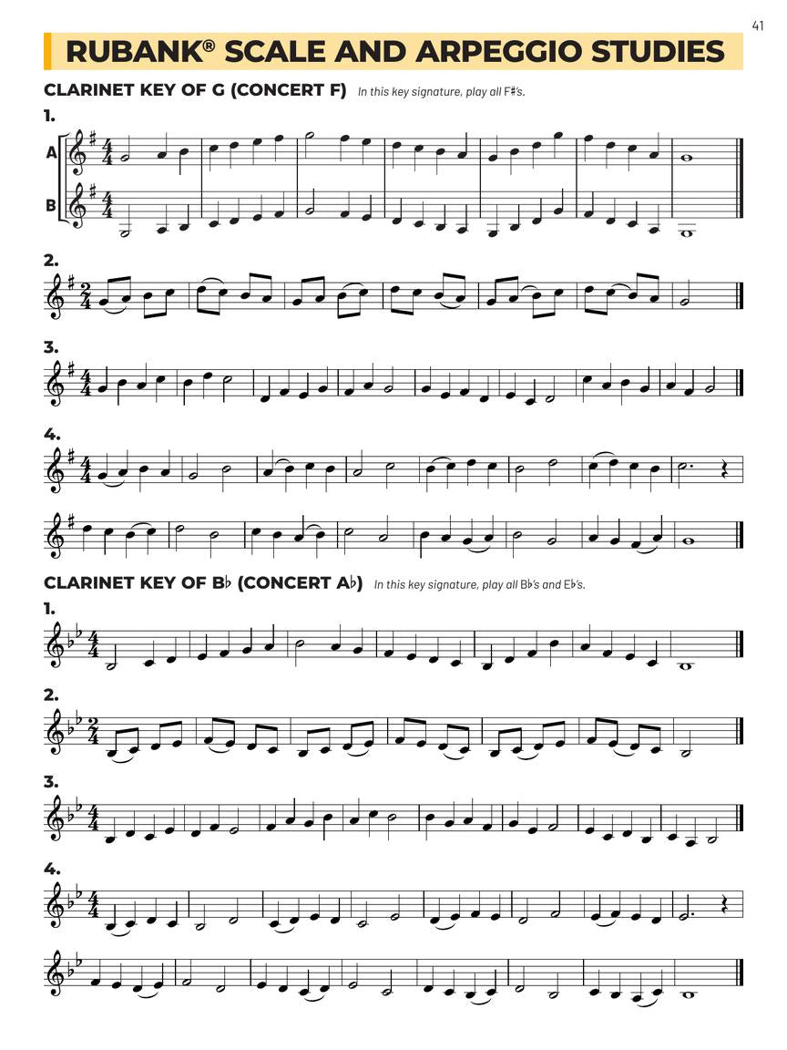 Essential Elements for Band – Bb Clarinet Book 1 with Online Resources - sample page 5