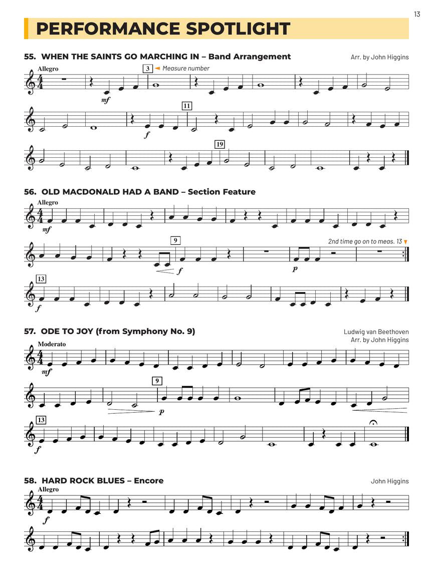 Essential Elements for Band – Bb Trumpet Book 1 with Online Resources - sample page 4