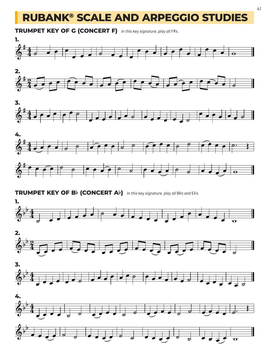 Essential Elements for Band – Bb Trumpet Book 1 with Online Resources - sample page 5