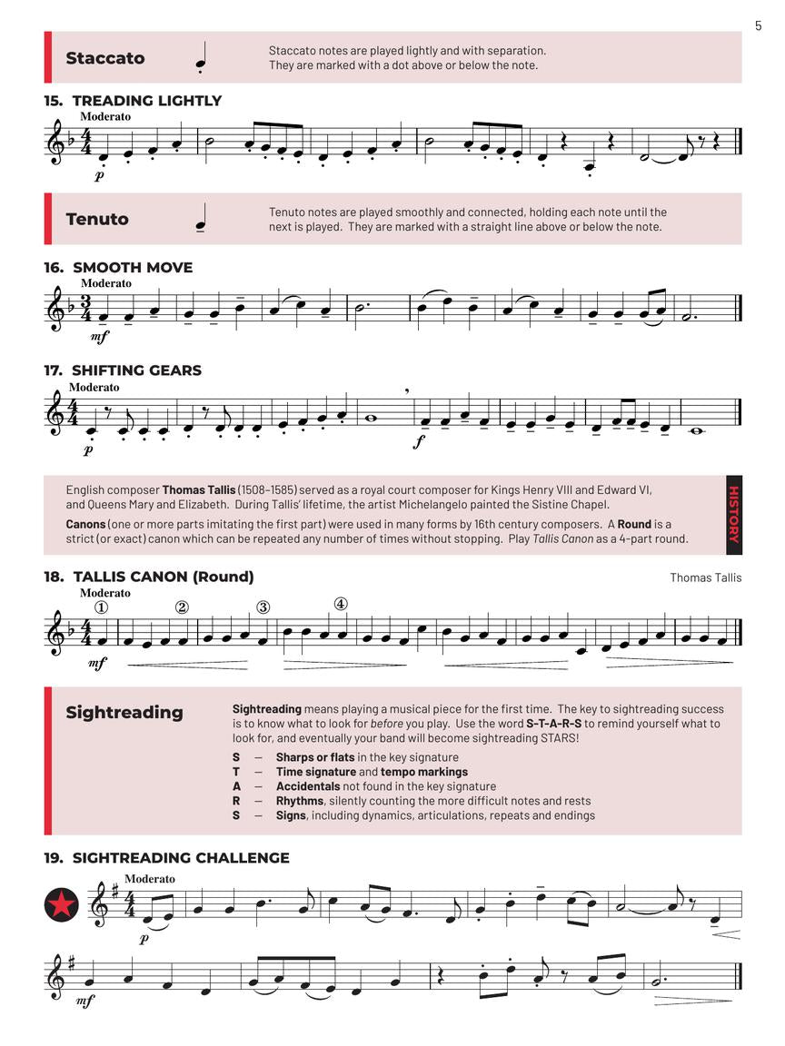 Essential Elements for Band – Bb Bass Clarinet Book 2 with EEi - sample page 2
