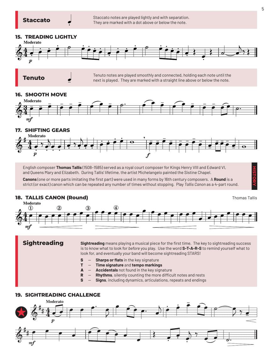 Essential Elements for Band – Eb Baritone Sax Book 2 with EEi - sample page 2