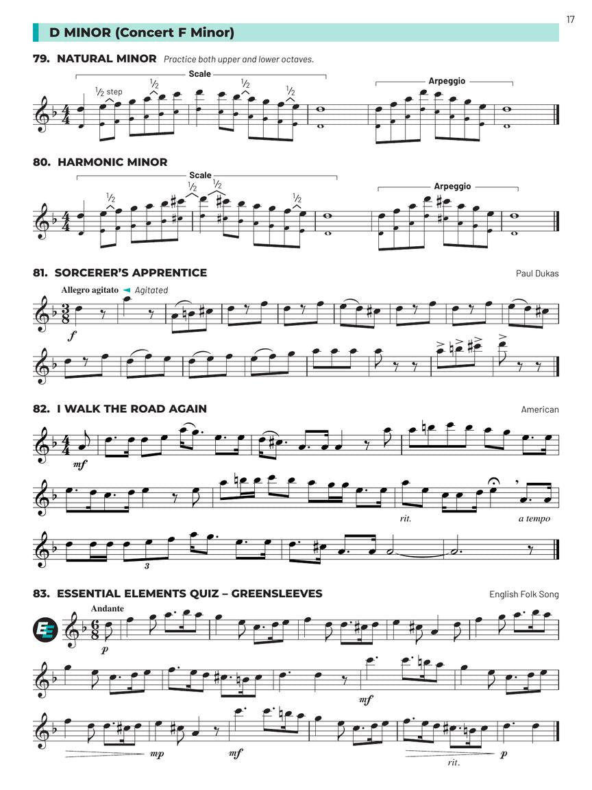 Essential Technique for Band – Eb Baritone Sax Book 3 with Online Resources - sample page 2