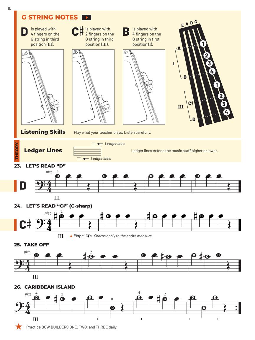 Essential Elements for Strings – Double Bass Book 1 with Online Resources - sample page 3