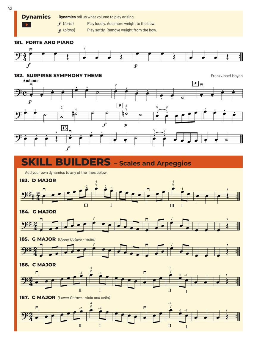 Essential Elements for Strings – Double Bass Book 1 with Online Resources - sample page 6