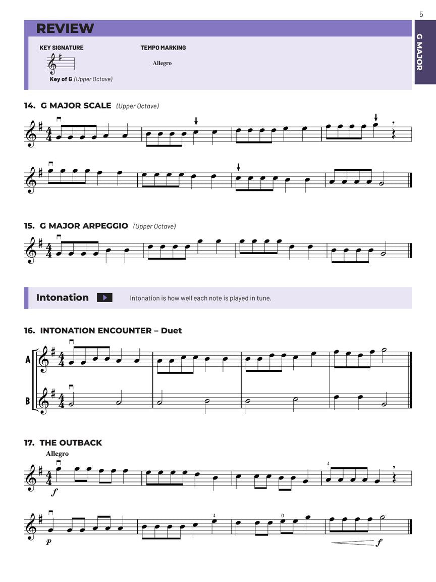 Essential Elements for Strings – Violin Book 2 with Online Resources - sample page 2