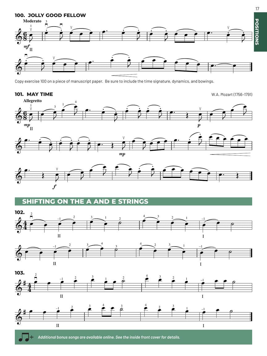 Essential Technique for Strings – Violin Book 3 with Online Resources - sample page 2